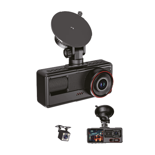 INOX-X604 WİFİ 3 KAMERALI ARAÇ DASHCAM