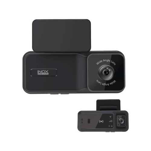 INOX-X607 4G GPS DESTEKLİ ÇİFT YÖNLÜ ARAÇ İÇİ KAMERA